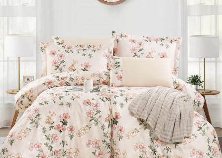 Duvet cover 6pcs set superking size (Without filling)