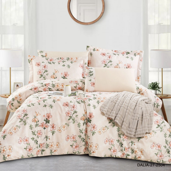 Duvet cover 6pcs set superking size (Without filling)