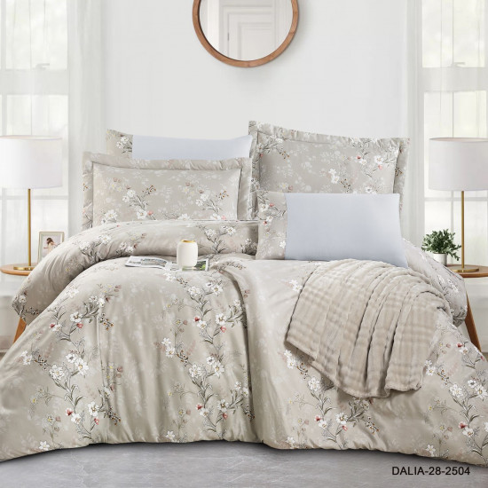 Duvet cover 6pcs set superking size (Without filling)