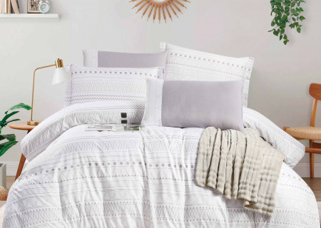 Duvet cover 6pcs set superking size (Without filling)