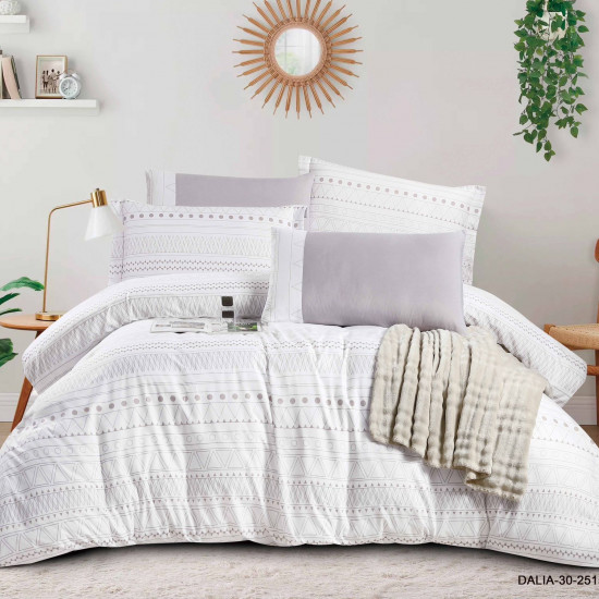 Duvet cover 6pcs set superking size (Without filling)