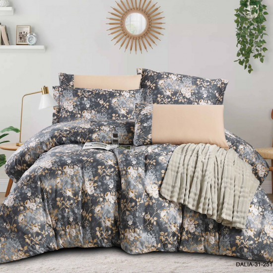 Duvet cover 6pcs set superking size (Without filling)