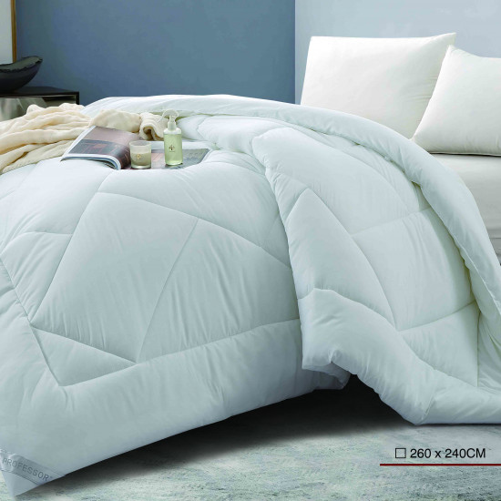 Duvet – Sonia 240 × 260 CM – White Microfiber