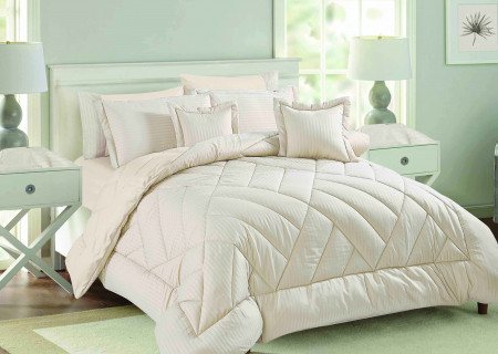 10-Piece Comforter Set-Double