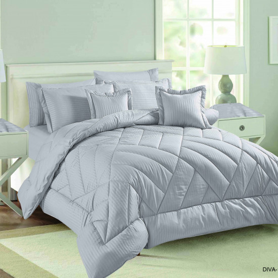 10-Piece Comforter Set-Double