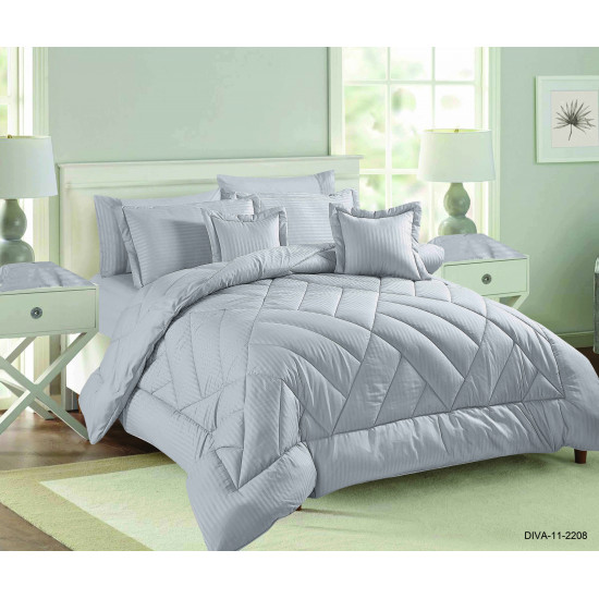 10-Piece Comforter Set-Double