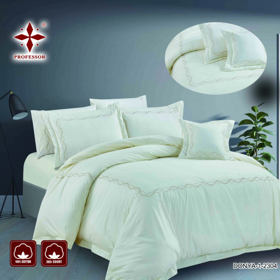 7PC COMFORTER SET-DOUBLE - SUPERKING SIZE - 240*260