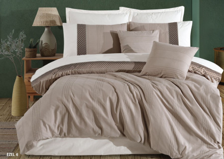 8-Piece Double Super King Size Comforter Set – 100% Turkish Cotton