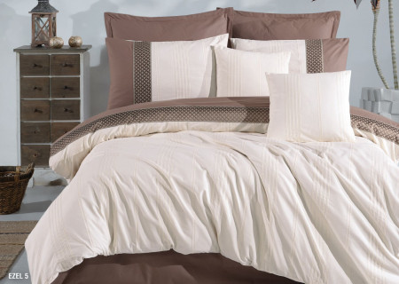 8-Piece Double Super King Size Comforter Set – 100% Turkish Cotton