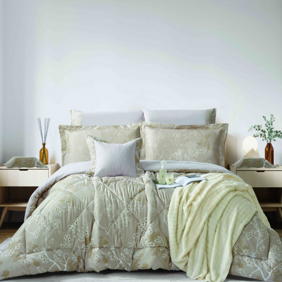 SUPERKING SIZE COMFORTER 9PCS SET WITH HARD BOX PACKING SUPERKING SIZE COMFORTER 9PCS SET WITH HARD BOX PACKING