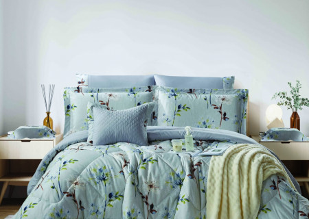 SUPERKING SIZE COMFORTER 9PCS SET WITH HARD BOX PACKING