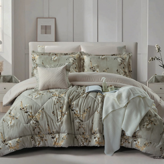 SUPERKING SIZE COMFORTER 9PCS SET WITH HARD BOX PACKING