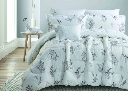 SUPERKING SIZE COMFORTER 9PCS SET WITH HARD BOX PACKING