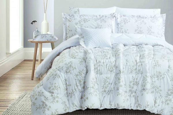 SUPERKING SIZE COMFORTER 9PCS SET WITH HARD BOX PACKING