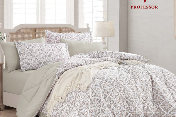 6-Piece Double Super King Size Comforter Set