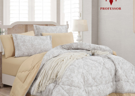 6-Piece Double Super King Size Comforter Set