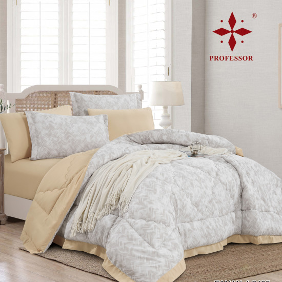 6-Piece Double Super King Size Comforter Set