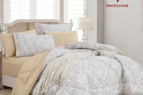 6-Piece Double Super King Size Comforter Set