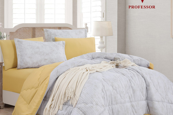 6-Piece Double Super King Size Comforter Set