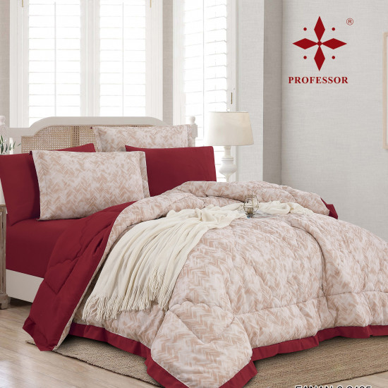 6-Piece Double Super King Size Comforter Set