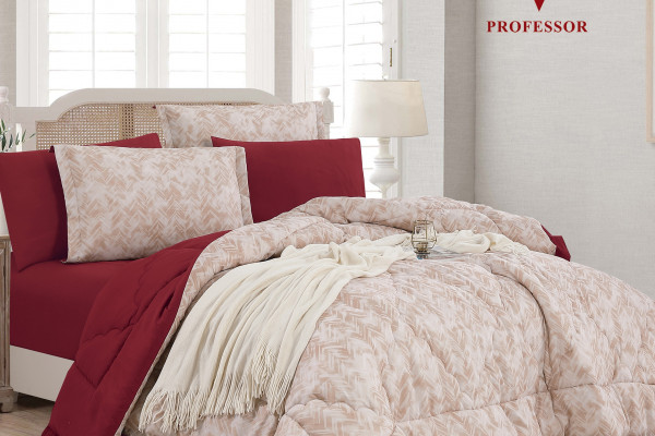 6-Piece Double Super King Size Comforter Set