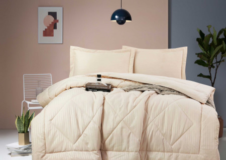 Queen Size 4PCS Bedding Set – Comforter, Fitted Sheet & Pillowcases