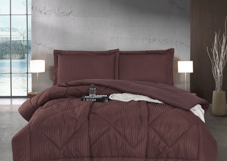 Queen Size 4PCS Bedding Set – Comforter, Fitted Sheet & Pillowcases