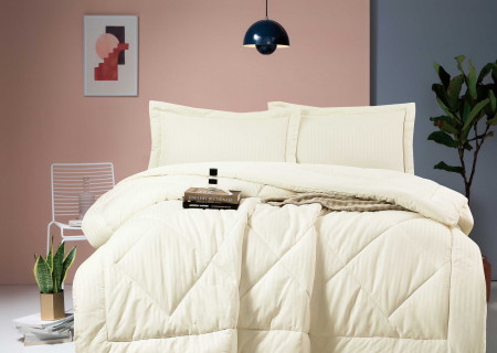 Queen Size 4PCS Bedding Set – Comforter, Fitted Sheet & Pillowcases