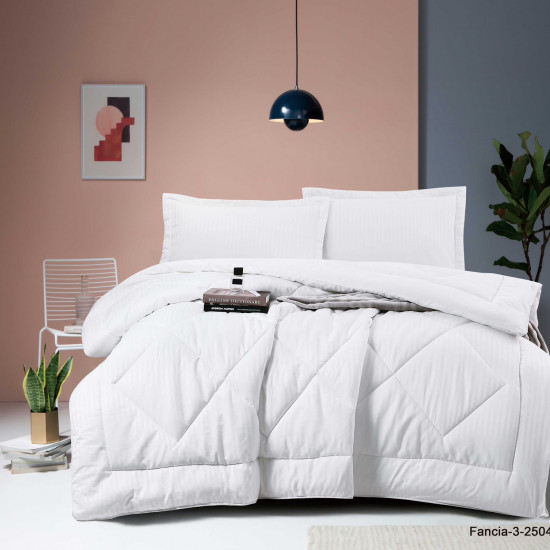 Queen Size 4PCS Bedding Set – Comforter, Fitted Sheet & Pillowcases