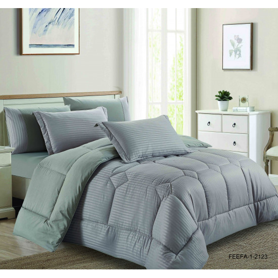 6 PC Double Comforter Set