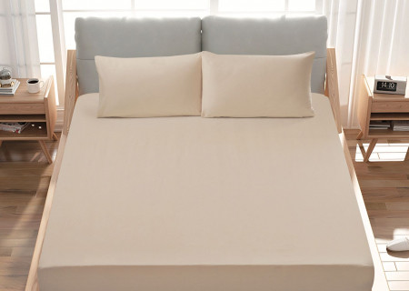 Super-King Fitted Sheet - 205 x 205 + 40 cm