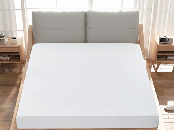 Queen Fitted Sheet – 100% Cotton (160x200+43CM) – 1 Piece