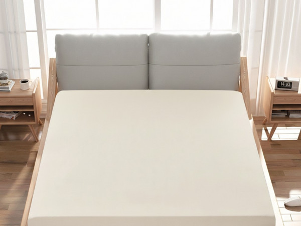 Queen Fitted Sheet – 100% Cotton (160x200+43CM) – 1 Piece