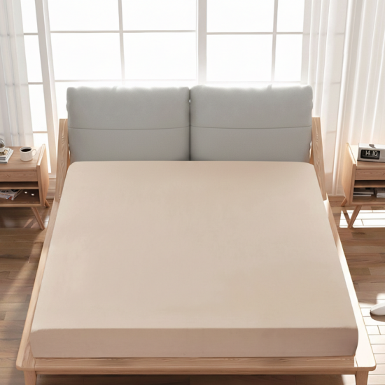 Super-King Fitted Sheet - 205 x 205 + 40 cm