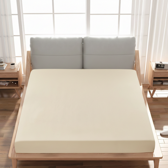 Super-King Fitted Sheet - 205 x 205 + 40 cm