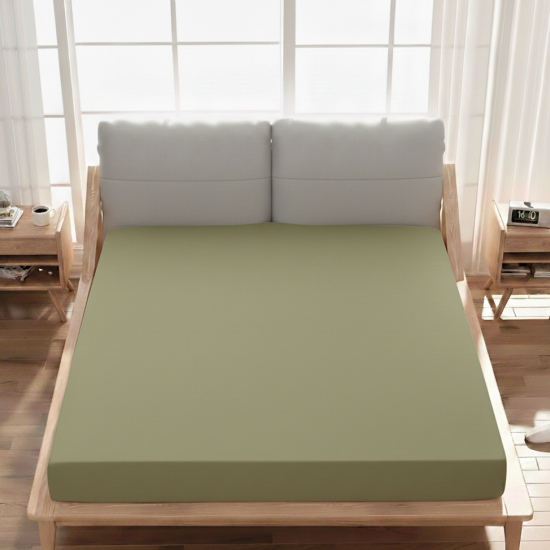 Super-King Fitted Sheet - 205 x 205 + 40 cm