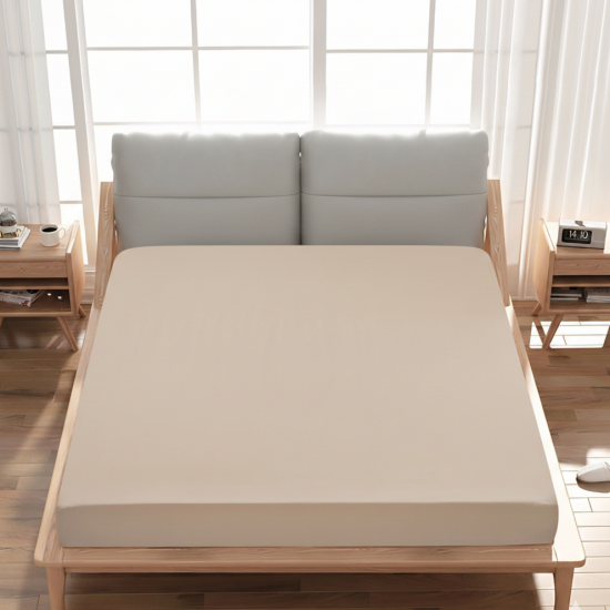 Super-King Fitted Sheet - 205 x 205 + 40 cm