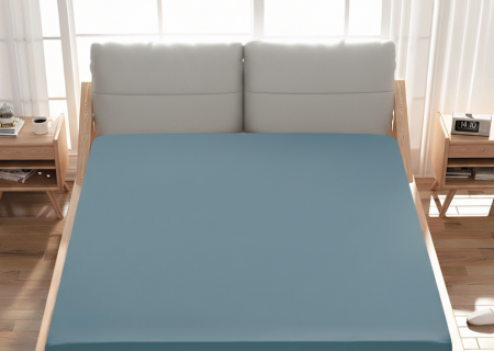Super-King Fitted Sheet - 205 x 205 + 40 cm