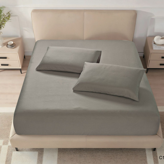 Microfiber Fitted Sheet – King (200×200 + 40 cm) – 3-Piece Set Microfiber Fitted Sheet – King (200×200 + 40 cm) – 3-Piece Set