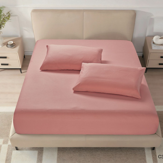 Microfiber Fitted Sheet – King (200×200 + 40 cm) – 3-Piece Set Microfiber Fitted Sheet – King (200×200 + 40 cm) – 3-Piece Set