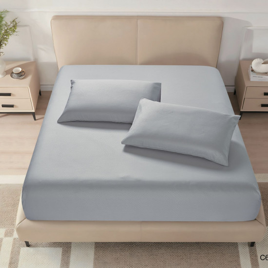 Microfiber Fitted Sheet – King (200×200 + 40 cm) – 3-Piece Set Microfiber Fitted Sheet – King (200×200 + 40 cm) – 3-Piece Set