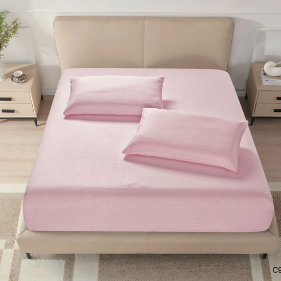 Microfiber Fitted Sheet – King (200×200 + 40 cm) – 3-Piece Set Microfiber Fitted Sheet – King (200×200 + 40 cm) – 3-Piece Set