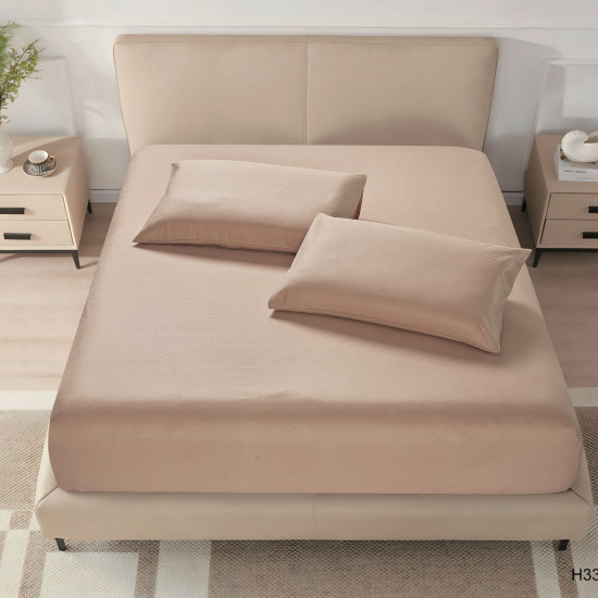 Microfiber Fitted Sheet – King (200×200 + 40 cm) – 3-Piece Set Microfiber Fitted Sheet – King (200×200 + 40 cm) – 3-Piece Set