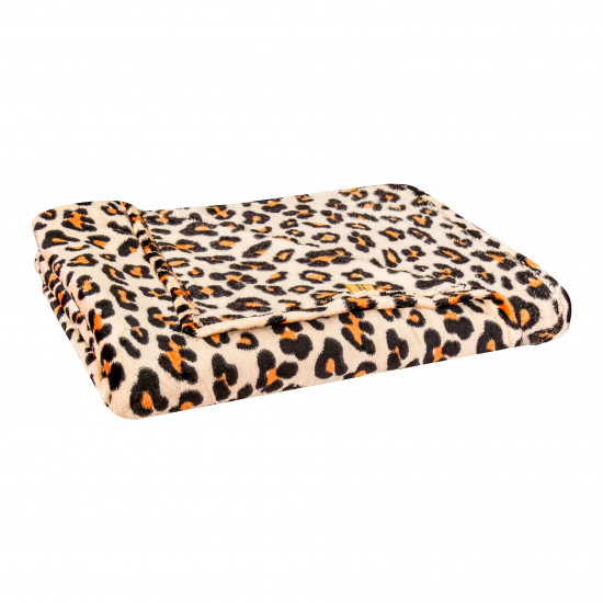 Leopard Printed Soft & Cozy Flannel Fleece Blanket Double Size (200 * 220)