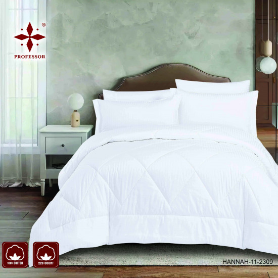 6-Piece Super King Size Bedding Set – 100% Hotel Cotton