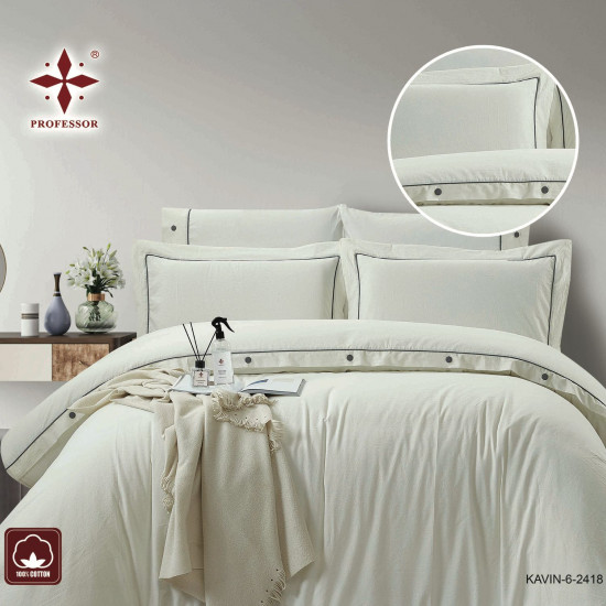 100% Cotton – 6-Piece Double Comforter Set 100% Cotton – 6-Piece Double Comforter Set