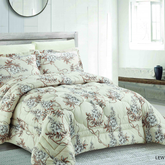 4PC COMFORTER SET -DOUBLE 4PC COMFORTER SET -DOUBLE
