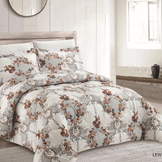 4PC COMFORTER SET -DOUBLE 4PC COMFORTER SET -DOUBLE