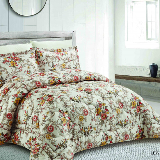 4PC COMFORTER SET -DOUBLE 4PC COMFORTER SET -DOUBLE