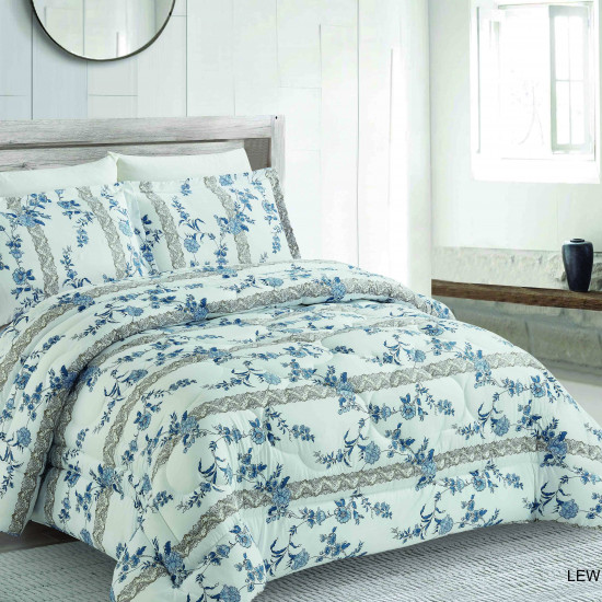 4PC COMFORTER SET -DOUBLE 4PC COMFORTER SET -DOUBLE